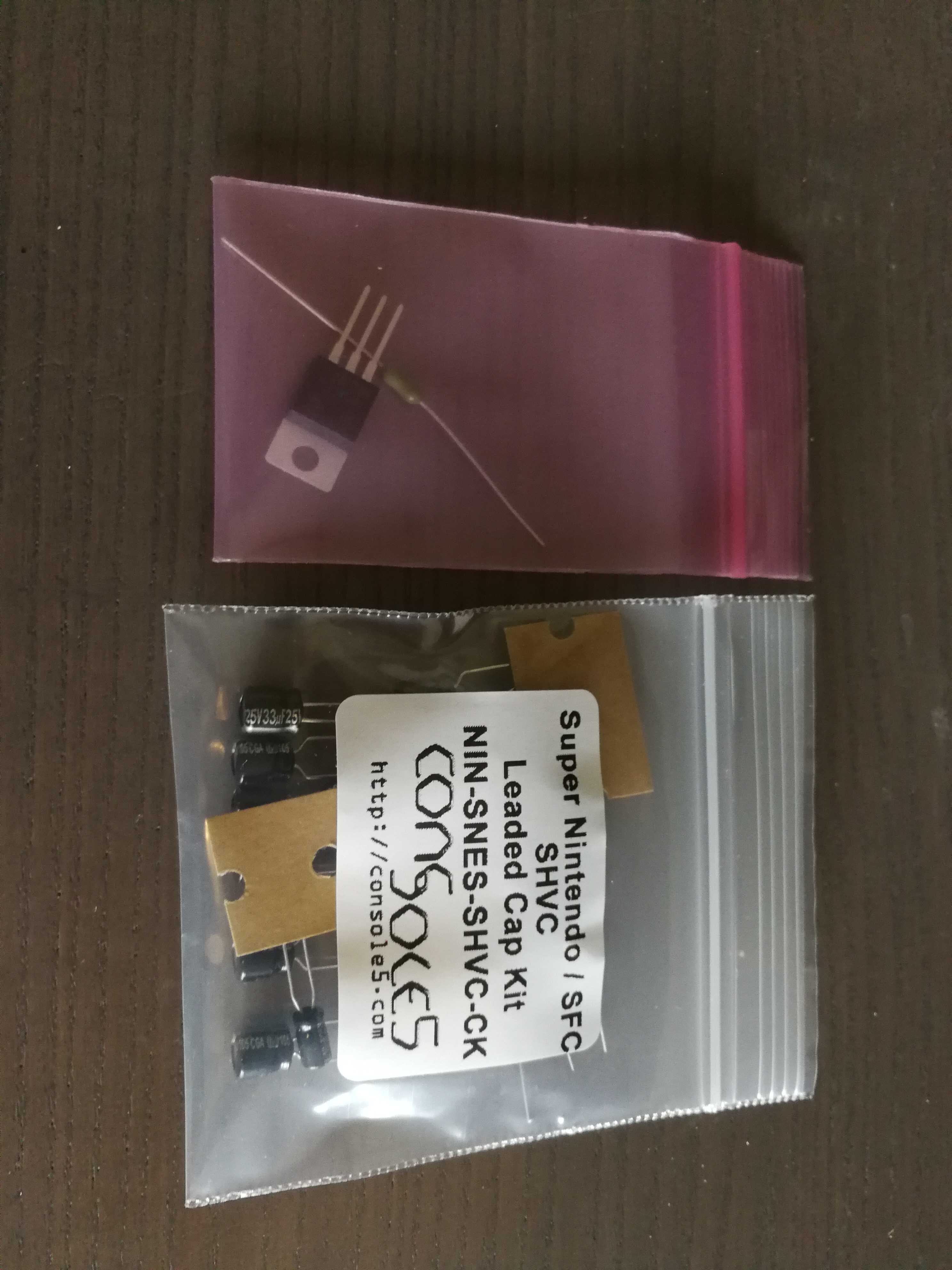 snes capacitor kit